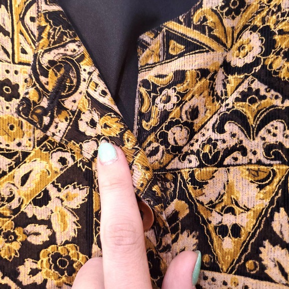 Vintage | Funky Patterned Retro Jacket M - Picture 9 of 10